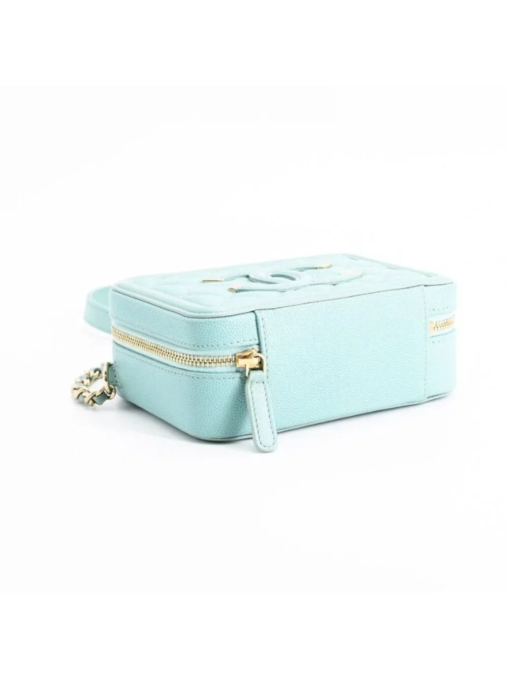 Chanel Shoulder Bag CC Filigree Mini Vanity